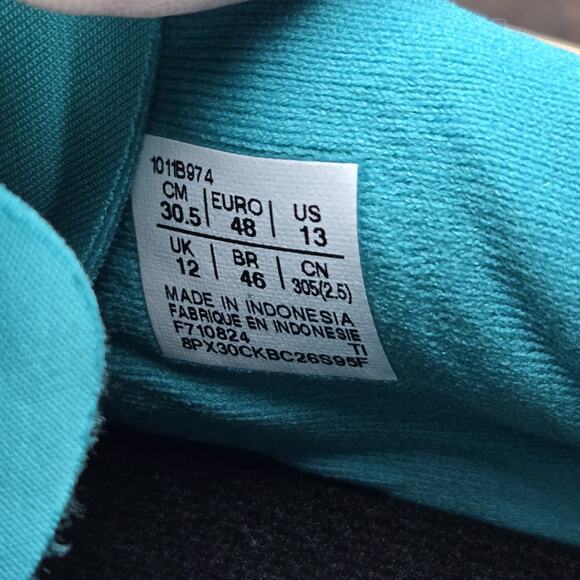 NEW ASICS Novablast 5 Mens Size 13 Running Shoes Wave Teal 1011b974 - Picture 10 of 13